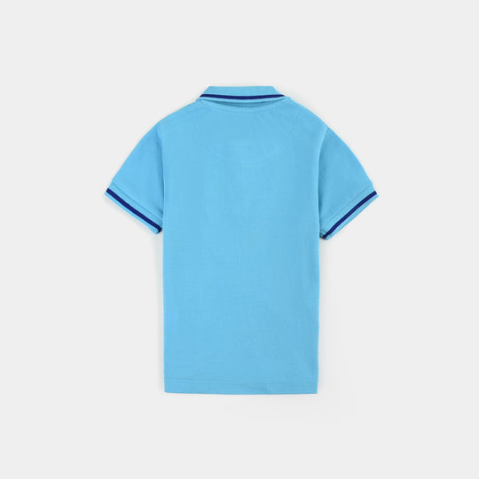 Infant Boys Jumbo Pique Polo Farm