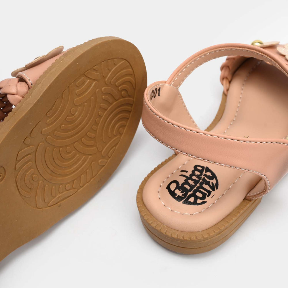 Girls Sandal 1001-Peach
