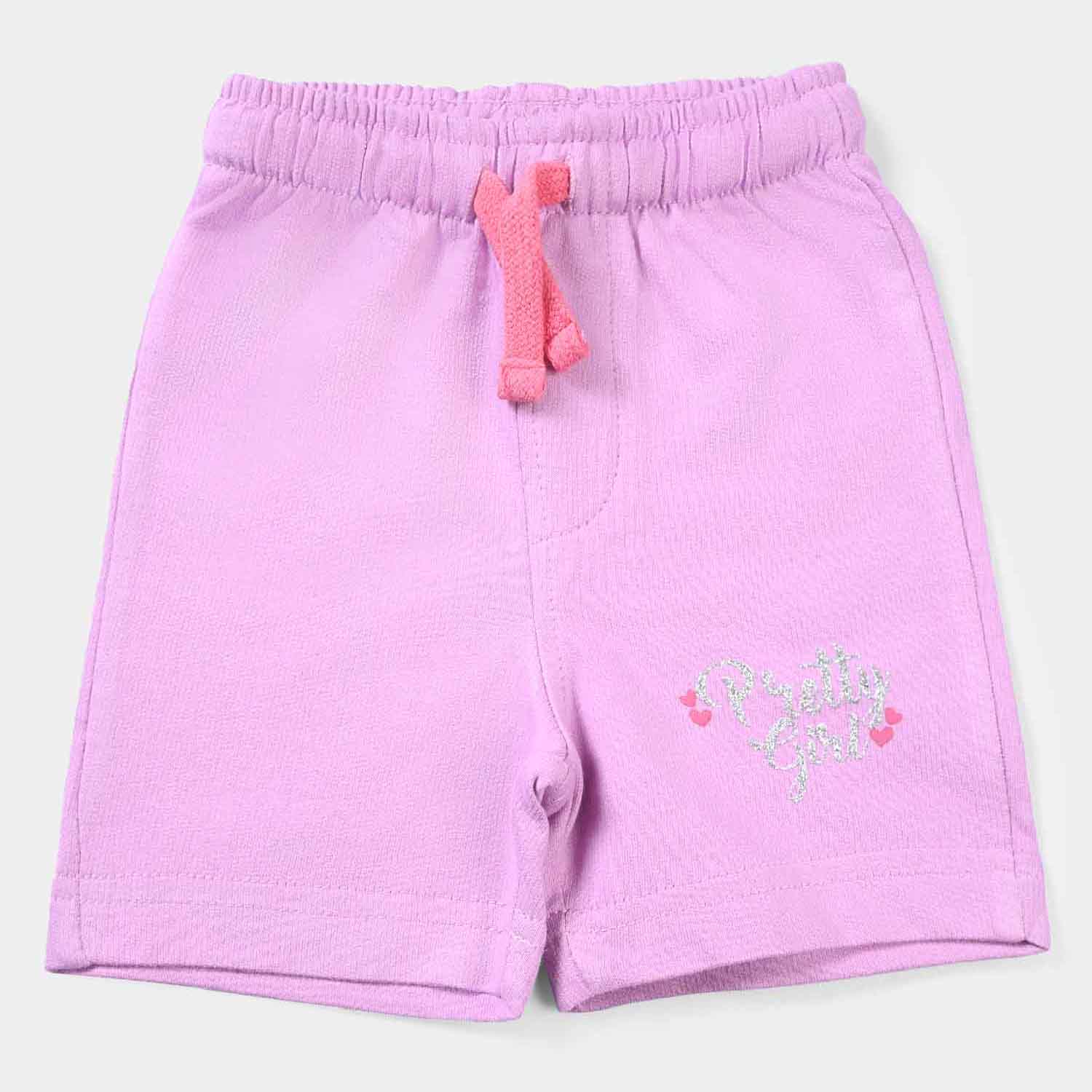 Girls Cotton Terry Short Pretty Girls Price in Pakistan | Bachaa Party