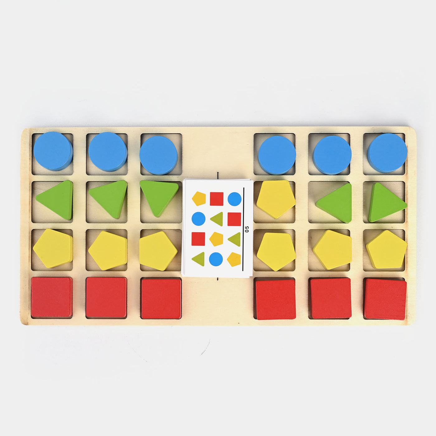 Shape Four Color Battle Game For Kids