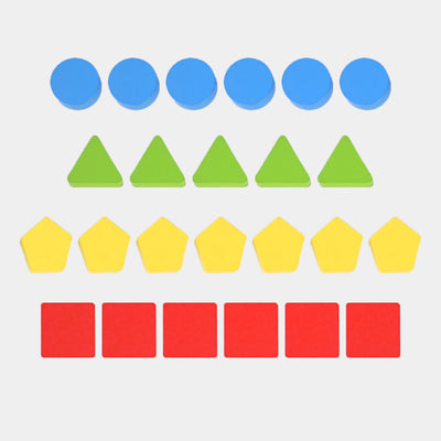 Shape Four Color Battle Game For Kids