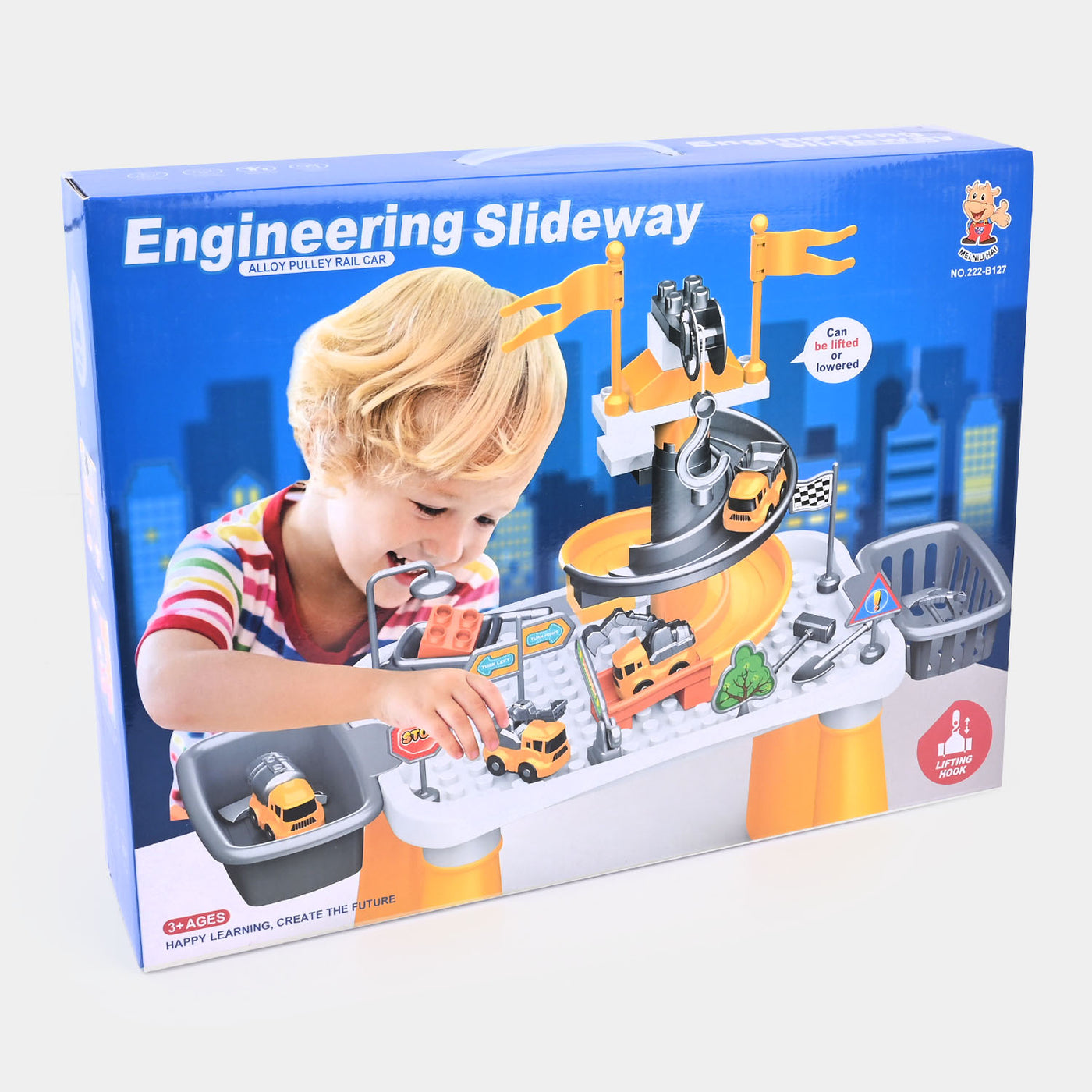 Engineering Slideway Blocks Table For Kids