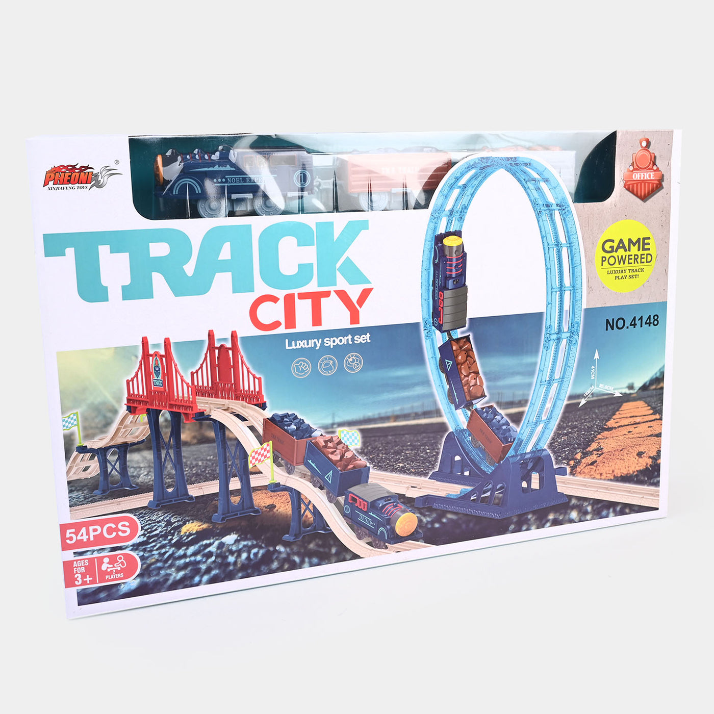 Track City Luxury Sport Play Set For Kids