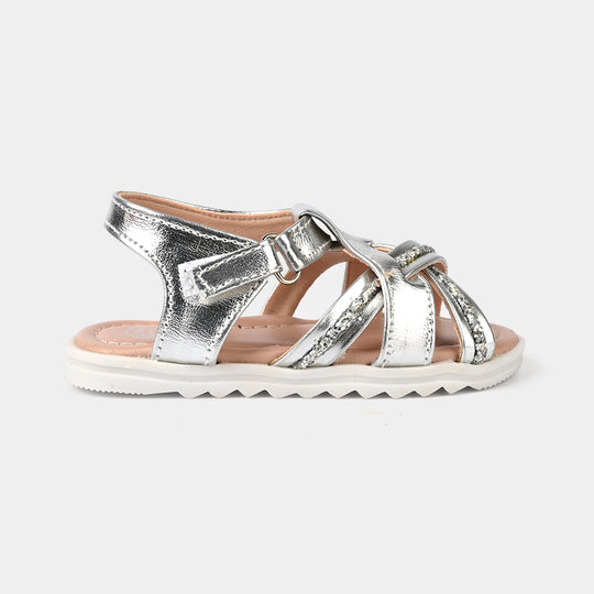 Girls Sandal 1335-SILVER