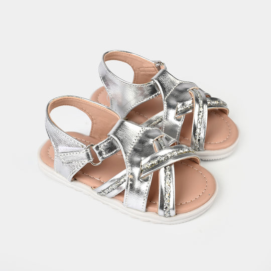 Girls Sandal 1335-SILVER