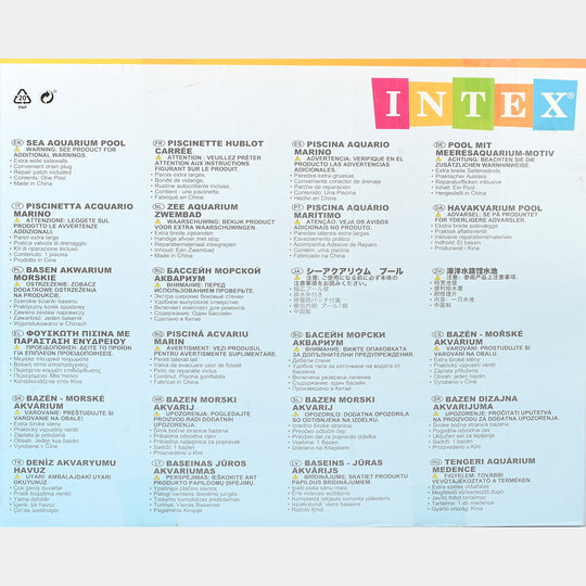 Swim Center Clear View Aquarium Play Pool For Kids