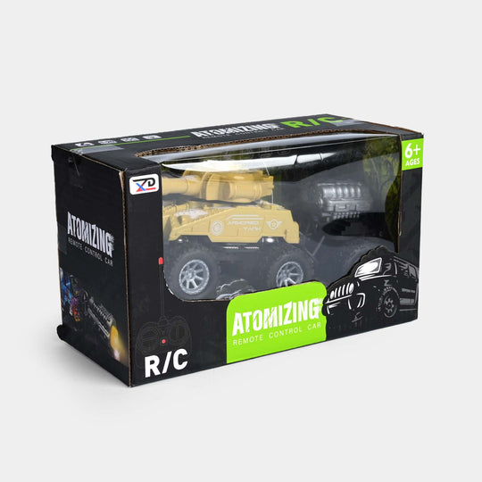 Remote Control Car With Spray For Kids