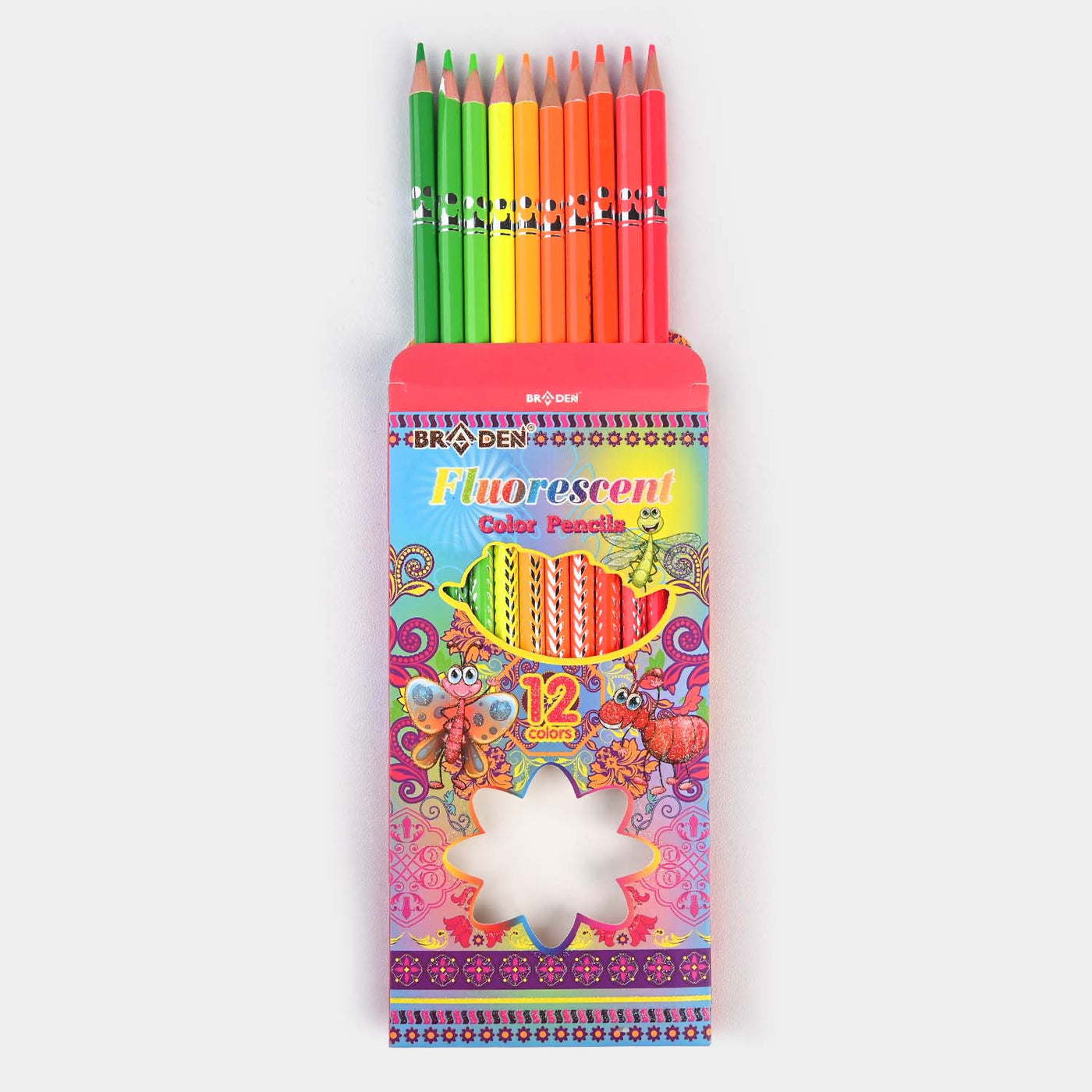 Color Pencils 12 Pcs