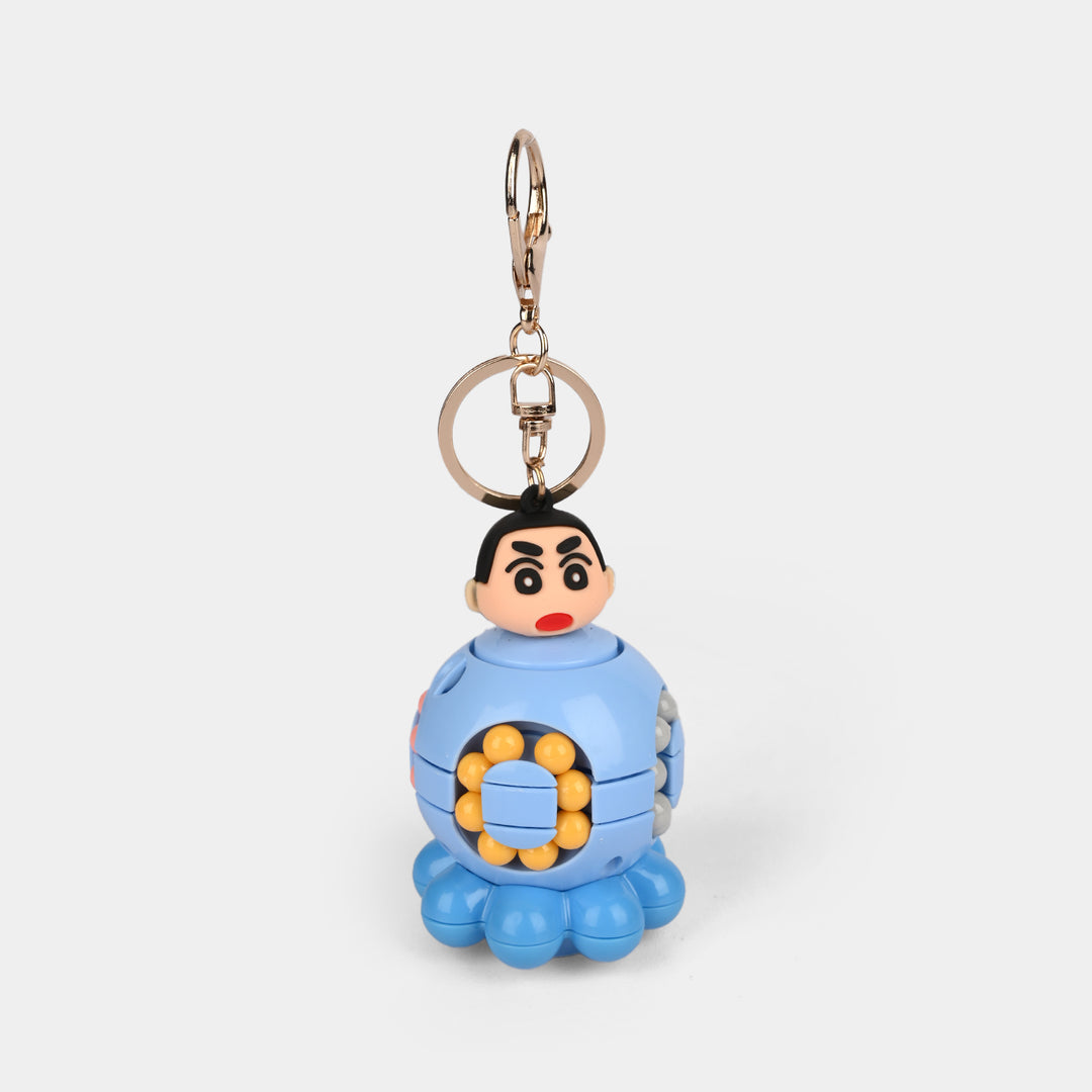 Rotating Bead Toy Keychain