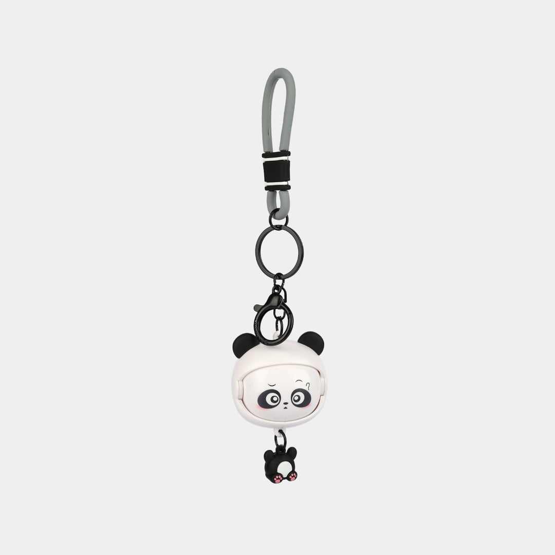 Cartoon Face Change Panda Keychain