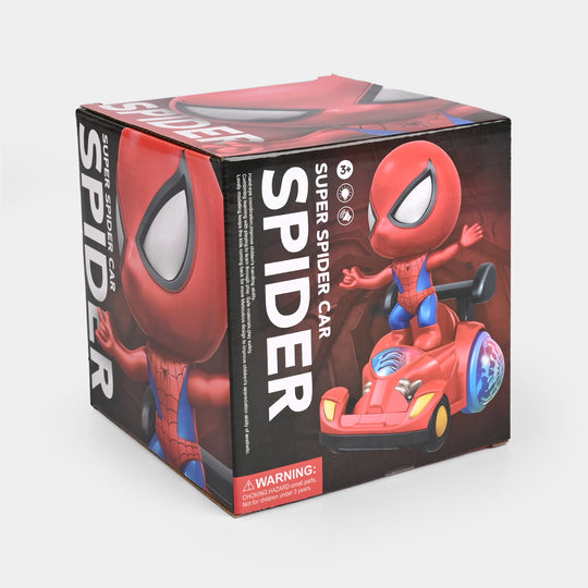 Super Spider Car Toy For Kids - Red