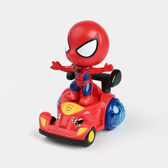 Super Spider Car Toy For Kids - Red