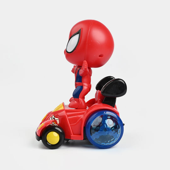 Super Spider Car Toy For Kids - Red