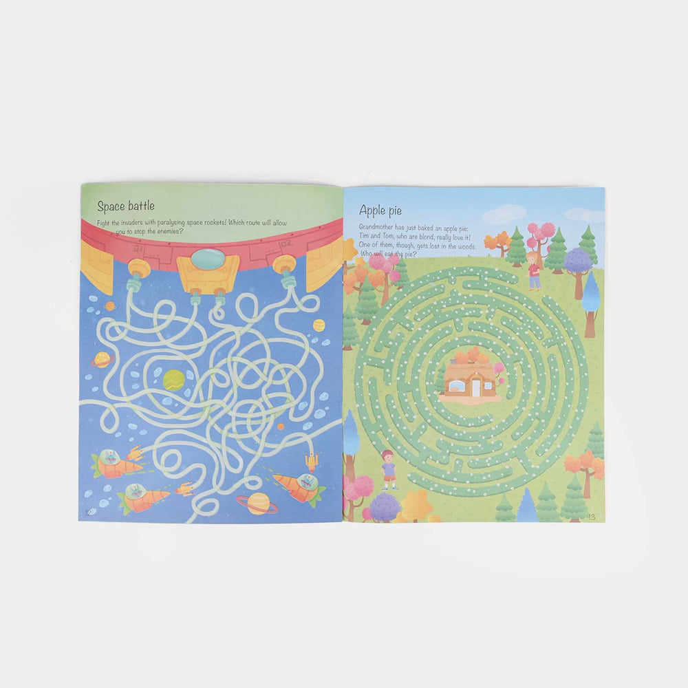 Wonderful Mazes Activity Book For Kids