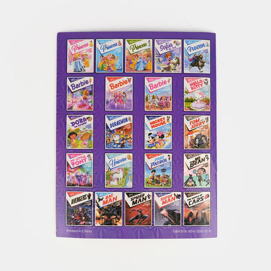 Character Activity Coloring and Sticker Books