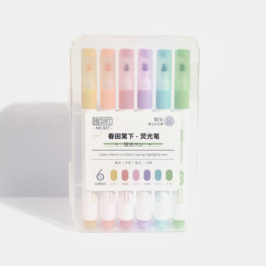 Spring Field Fence Highlighter Pens