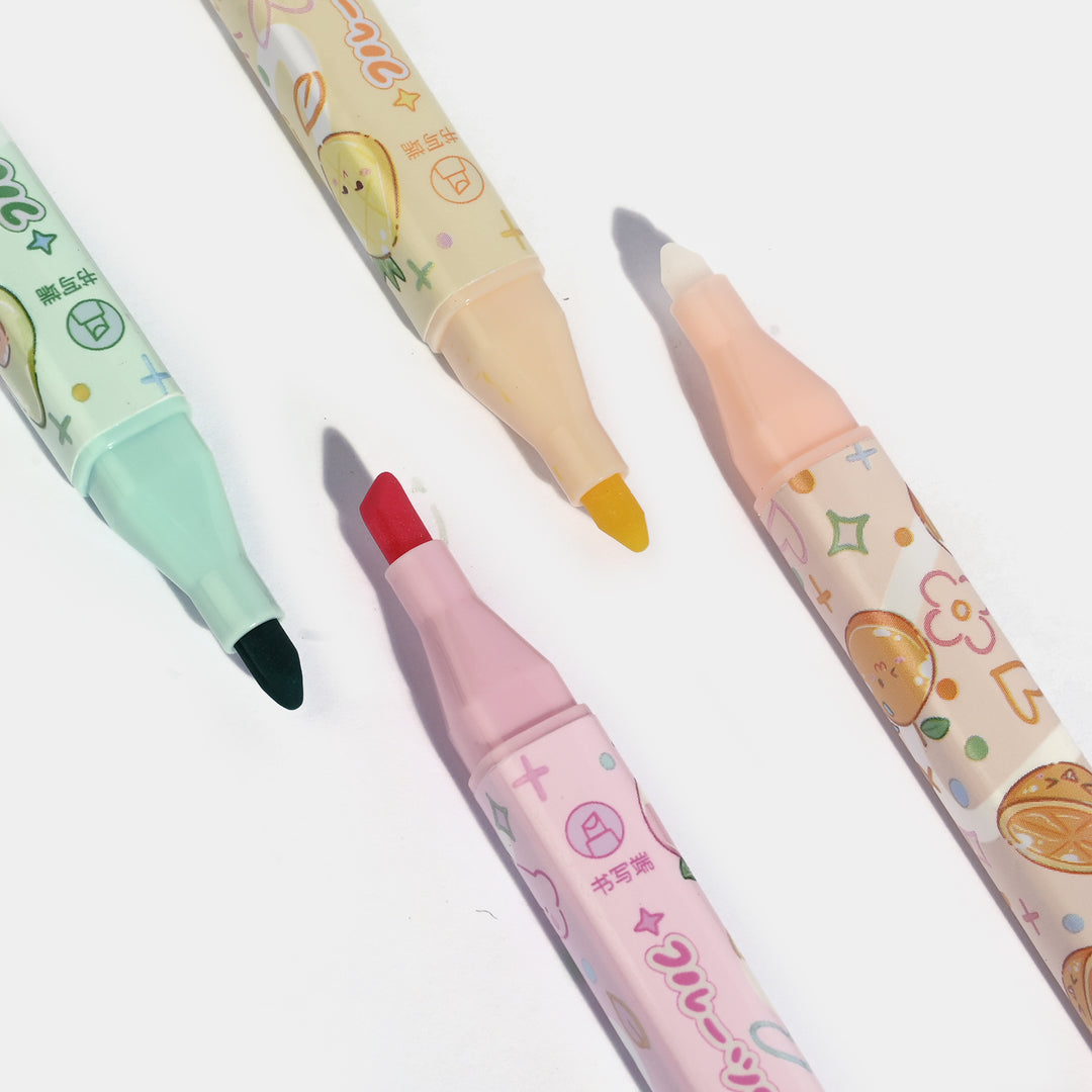 Fruity Erasable Highlighters | 6PCs