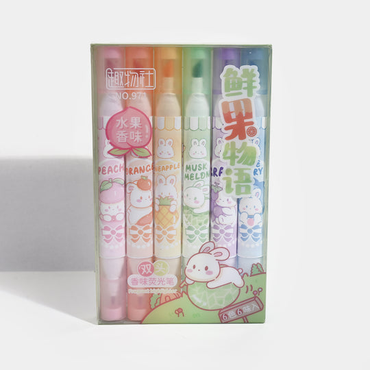 Mild Highlighters – Set of 6 Soft Colors