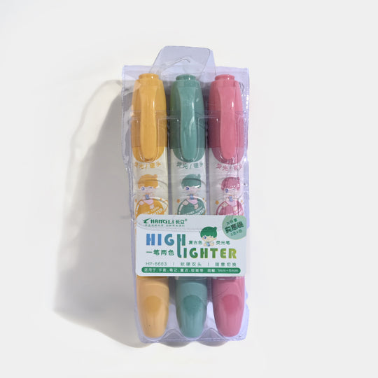 Art Markers, Highlighter | 03Pcs