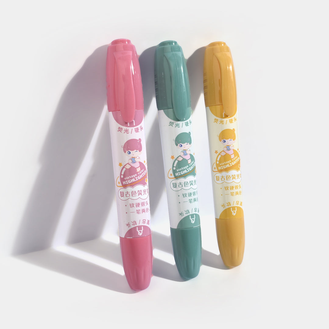 Art Markers, Highlighter | 03Pcs