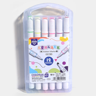 Marker Pens Art Markers for Kids, Highlighter Pen |12PCs