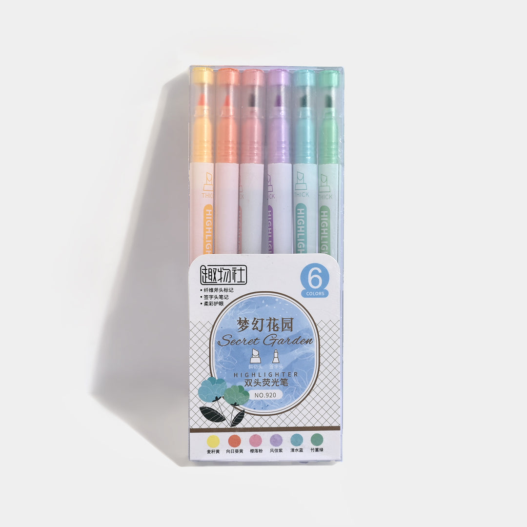 Secret Garden Double-Headed Highlighters