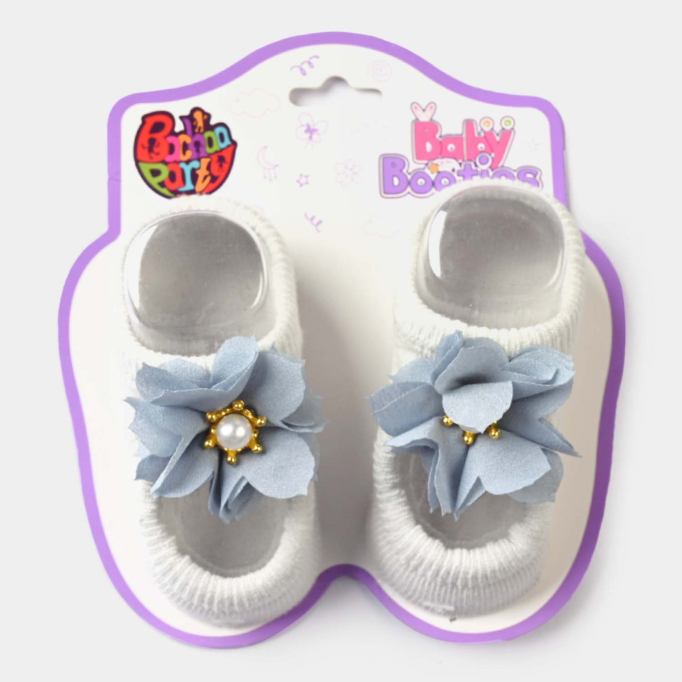 Baby Socks/Booties| Grey