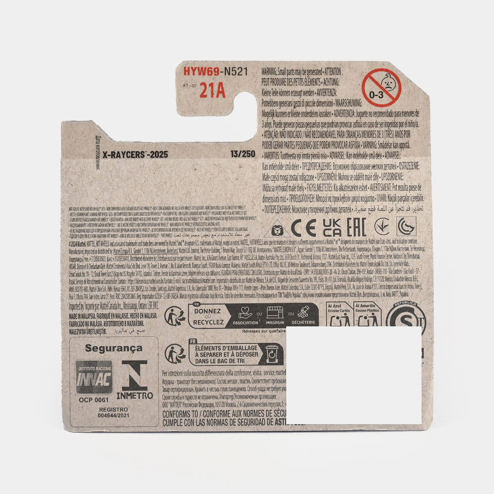 HOT WHEEL DIE-CAST MODEL VEHICLE