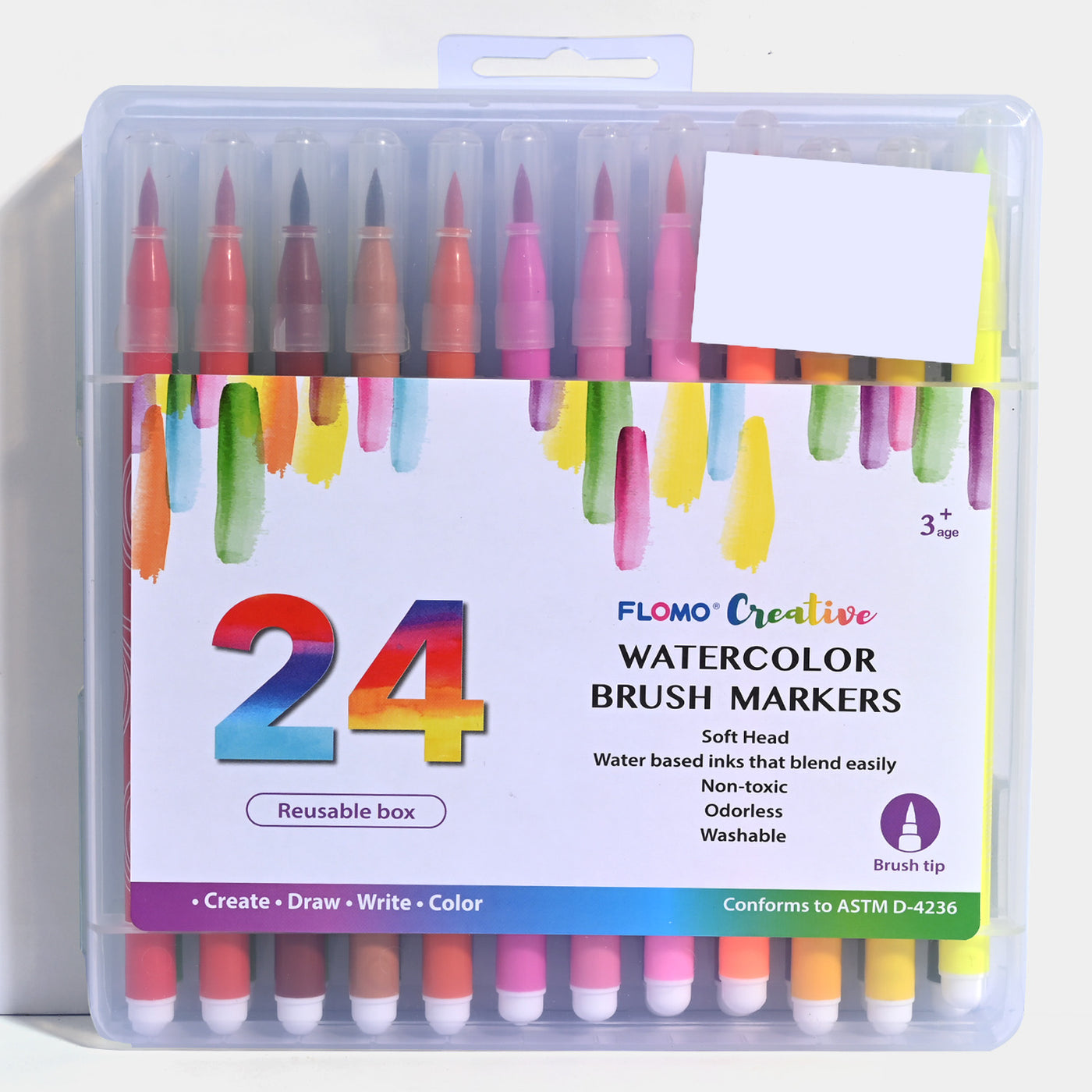 Brush Marker Water Color 24Pcs Set
