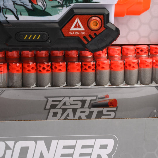 Action Packed Soft Dart Blaster Toy for Kids