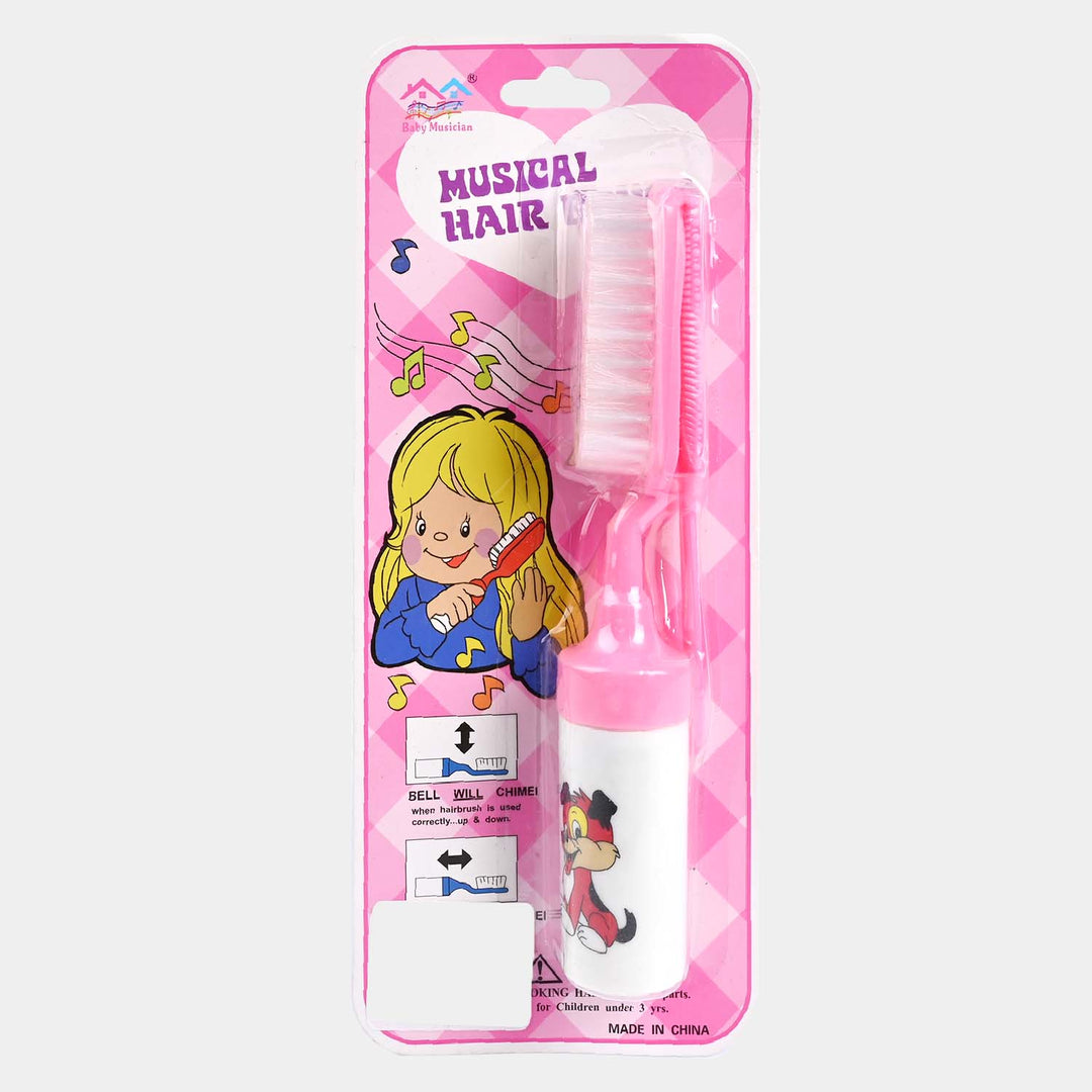 Musical Hair Brush & Comb | Pink