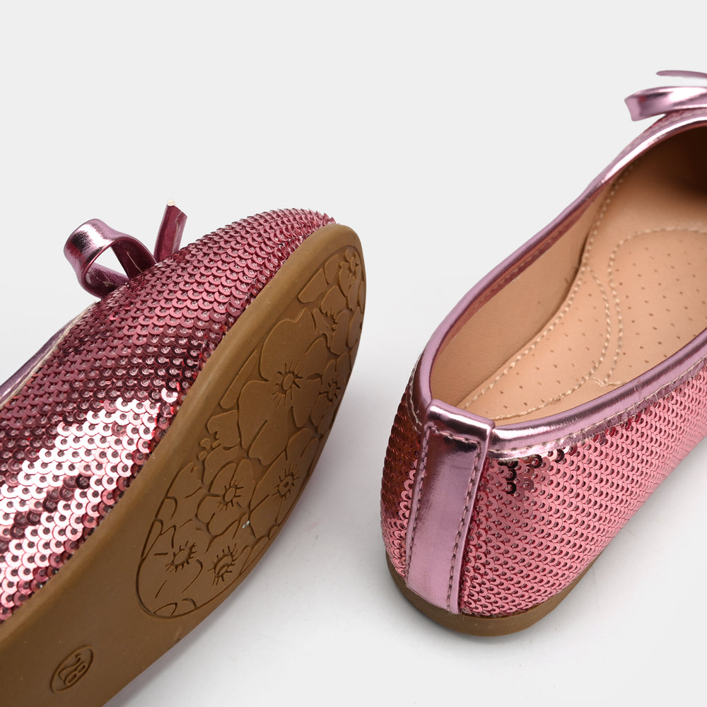 Girls Pumps 11-78-Pink