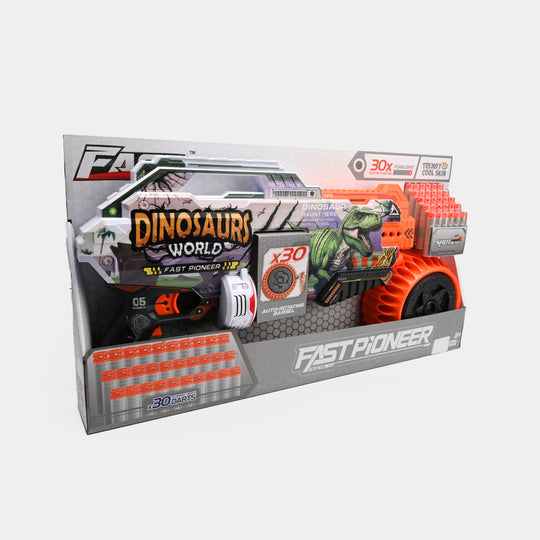 Action Packed Soft Dart Blaster Toy for Kids