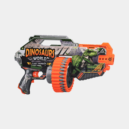 Action Packed Soft Dart Blaster Toy for Kids