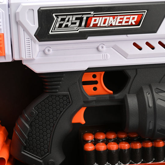 Action Packed Soft Dart Blaster Toy for Kids