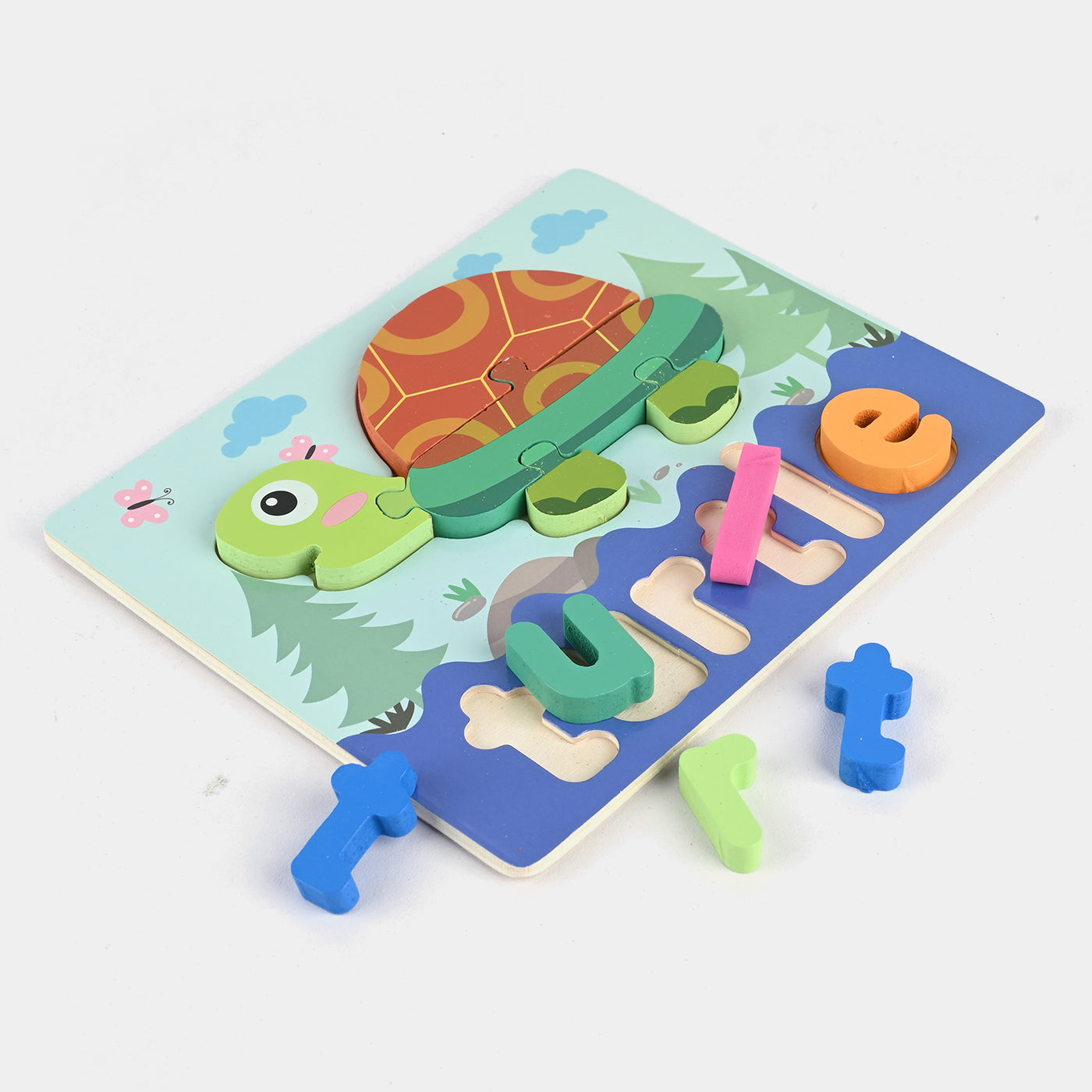 Wooden Puzzle Turtle