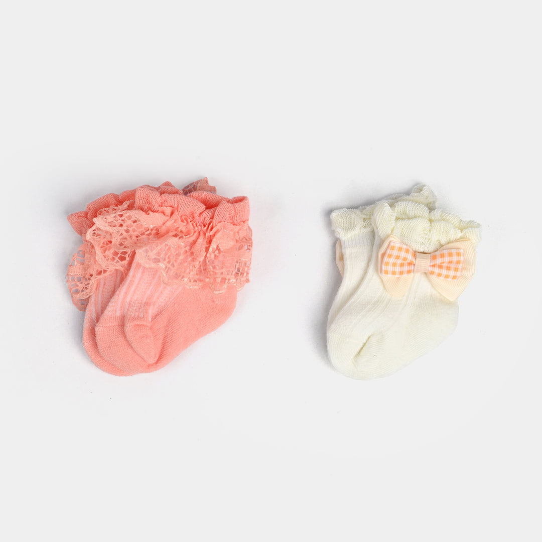 Baby Fancy Socks | Pack OF 2 | 3M+