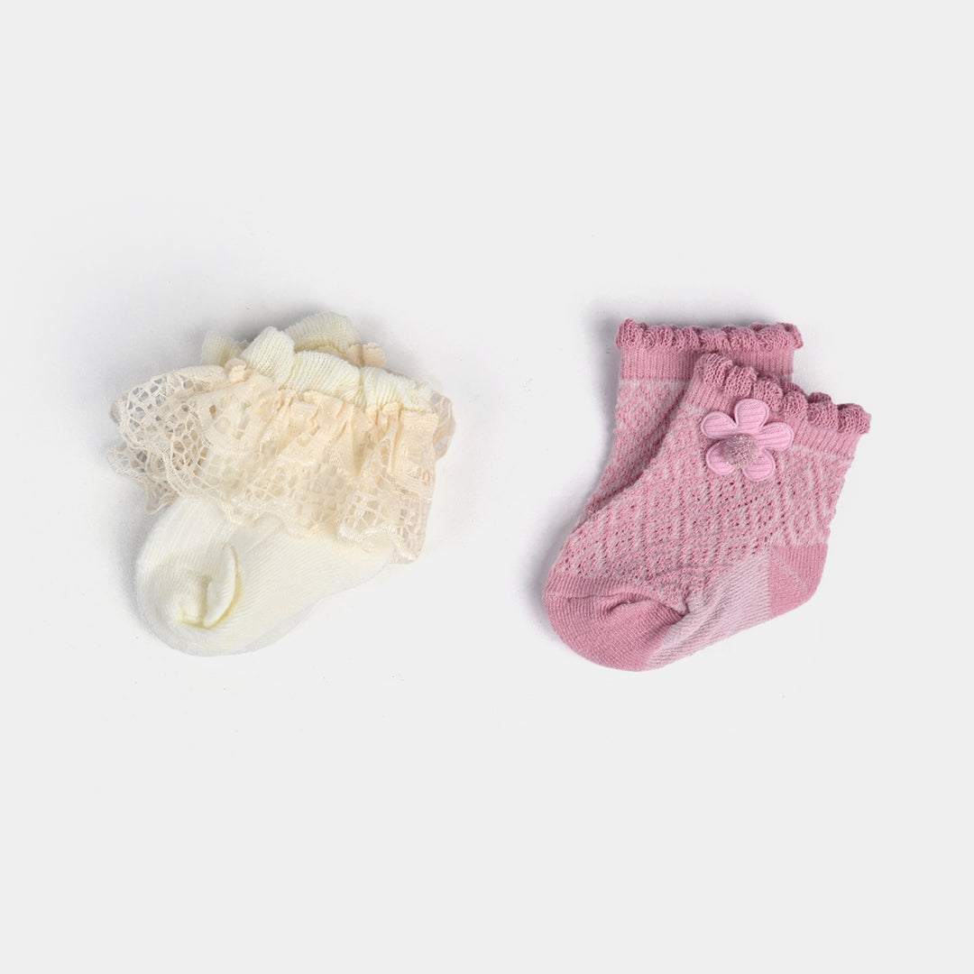 Baby Fancy Socks | Pack OF 2 | 3M+