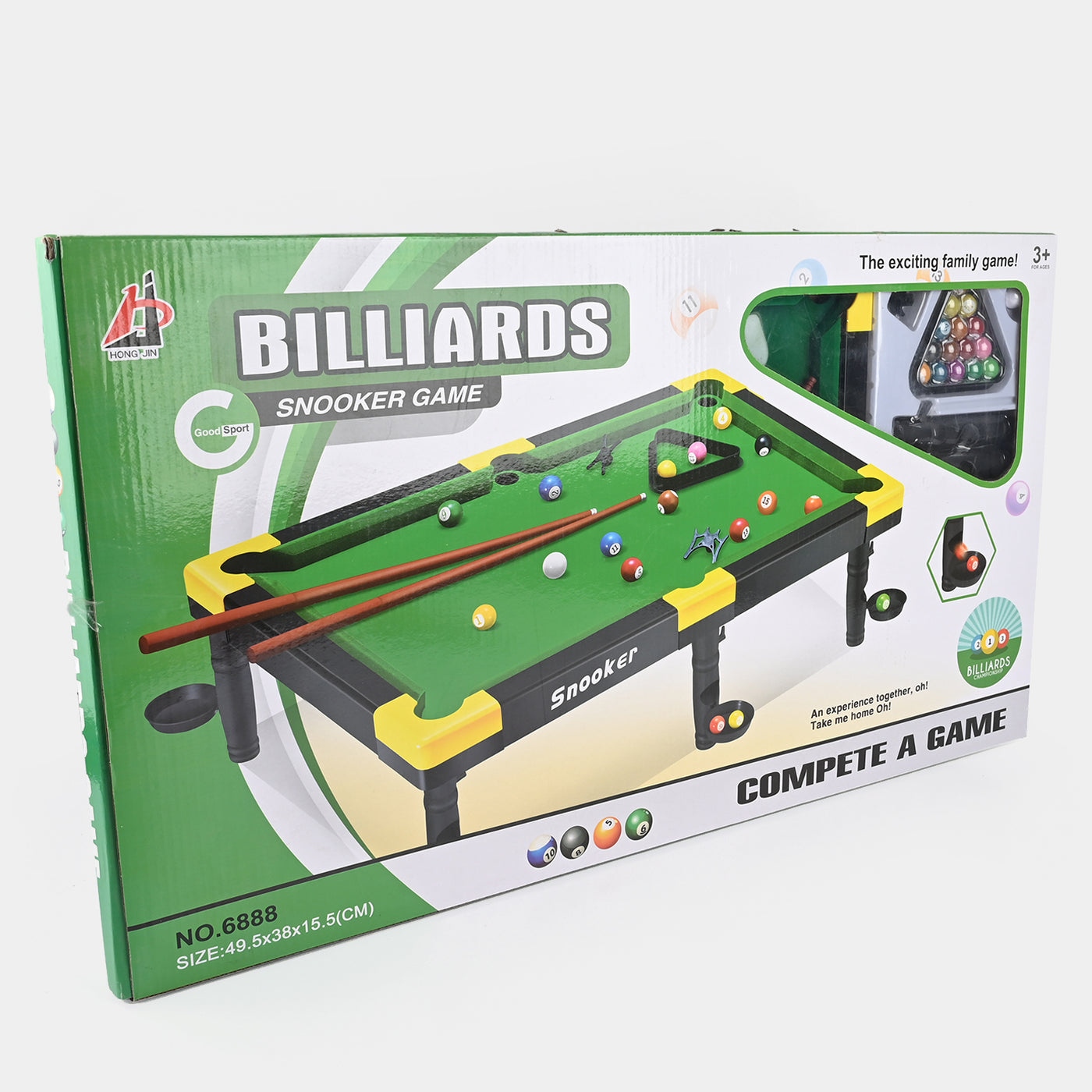 Billiards Snooker Game For Kids