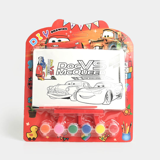 Drawing Book for Kids with Water Color Paint