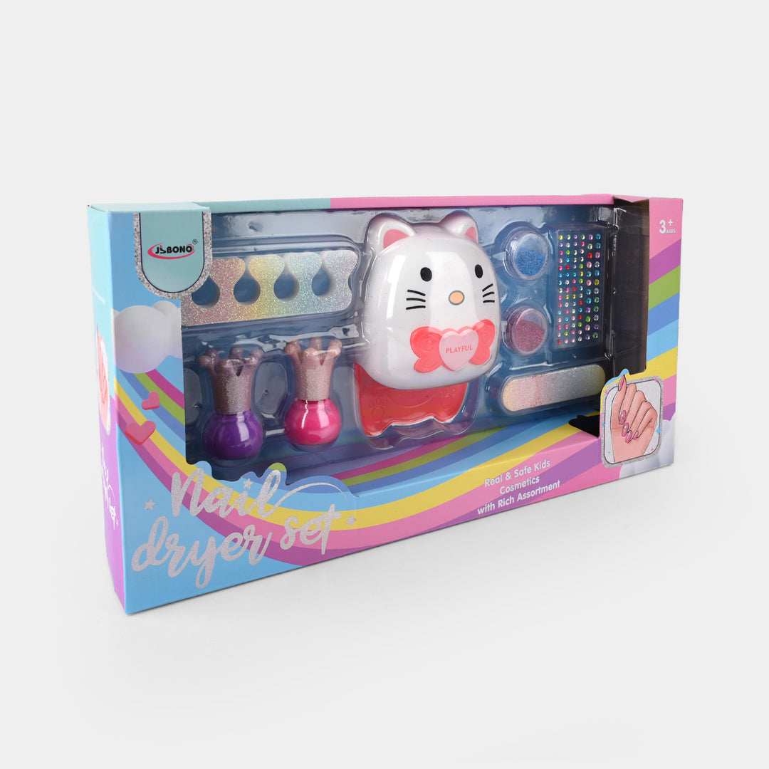 Nail Dryer & Nail Polish With Light & Sound