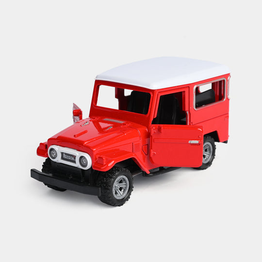 Die-Cast Model Vehicle With Lights & Sound – Pull-Back Action Fun