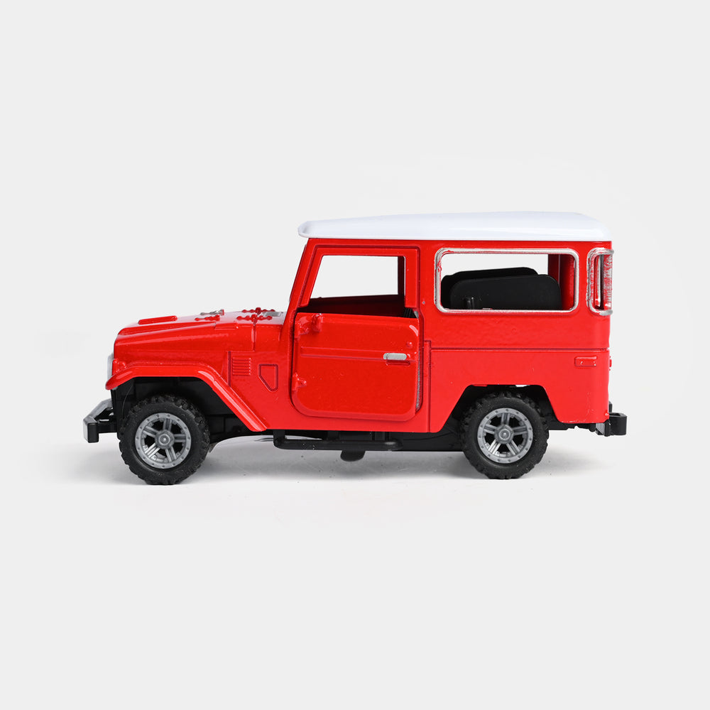 Die-Cast Model Vehicle With Lights & Sound – Pull-Back Action Fun