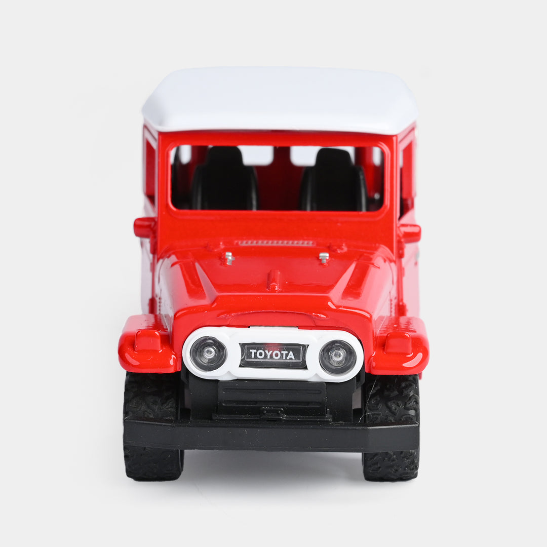 Die-Cast Model Vehicle With Lights & Sound – Pull-Back Action Fun