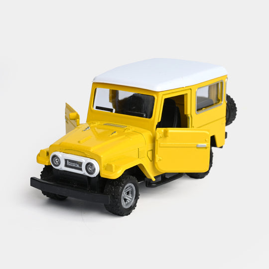 Die-Cast Model Vehicle With Lights & Sound – Pull-Back Action Fun