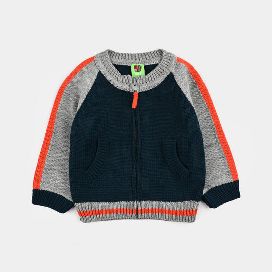 Infant Boys Acrylic Sweater-River Scott-Multi