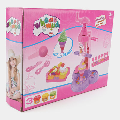 Ice cream machine color mud toy For Kids