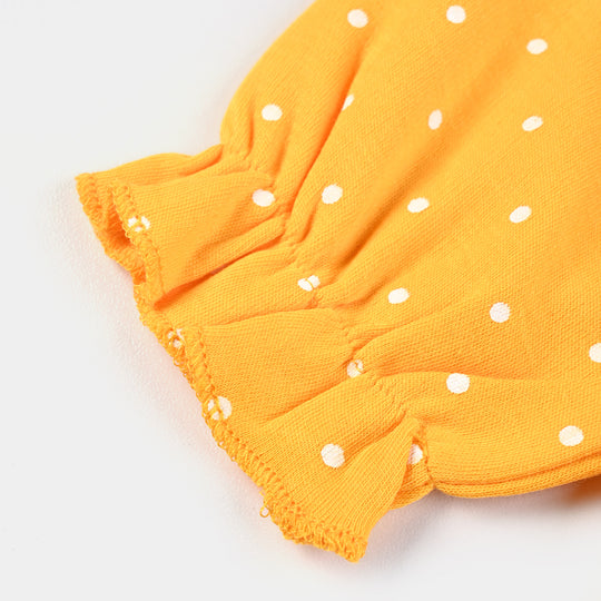 Infant Boys Knitted Romper MUMMY AND ME-Citrus