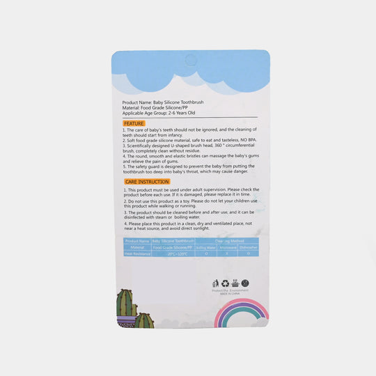 Baby Banana Brush Teether 3M+