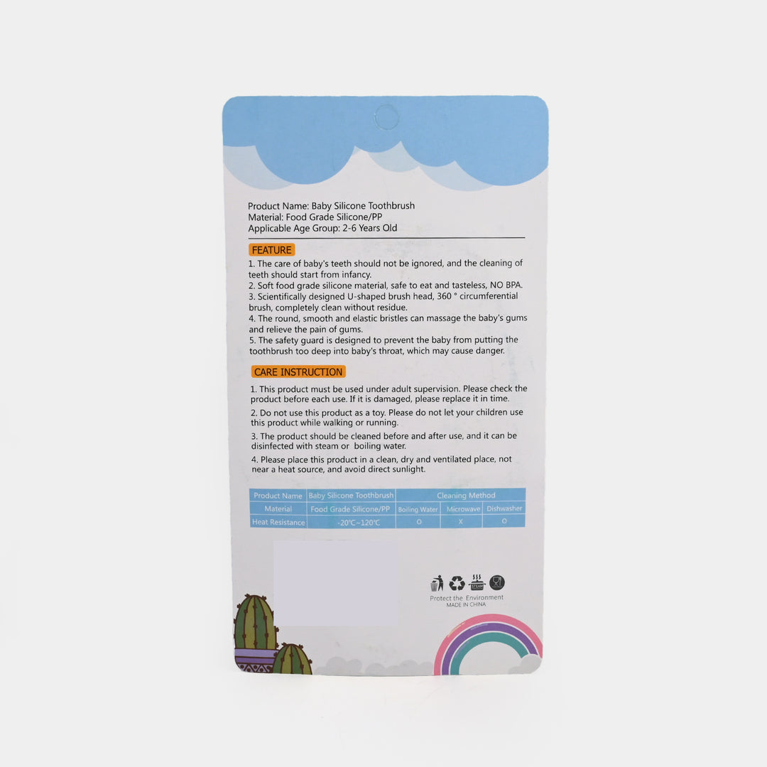 Baby Banana Brush Teether 3M+